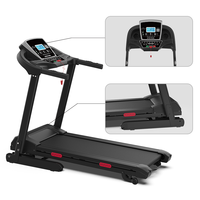 Tapis roulant commercial pliable automatique avec fonction de massage et surveillance de la fréquence cardiaque