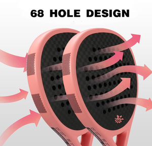 Fabricante de etiqueta privada personalizada, raqueta de tenis de Pádel negra de carbono para entrenamiento profesional de fábrica - Product Image 3