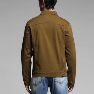 Chaqueta vaquera personalizada de High Street para hombre, último estilo con chaquetas vaqueras de alta calidad para hombre al por mayor - Product Image 3
