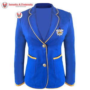 Blazer Clásico de un Solo Botón Sigma Gamma Rho para Mujer, Chaqueta Entallada, Ropa Formal de Oficina, Prenda Griega de Hermandad, Moda Elegante - Product Image 5