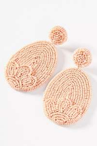 Boucle d'oreille brodée à la main avec des perles Bijoux de mode élégants Boucle d'oreille Boucle d'oreille de luxe - Product Image 2