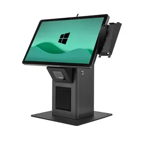 Windows /Android sistemi chiosco Touch Screen Monitor Self Payment terminale Stand di informazioni interattivo chiosco