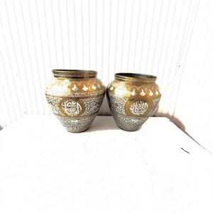 Pot de rangement en métal doré de luxe léger avec couvercles, centre de table décoratif pour mariage et fête, accessoires de cuisine - Product Image 1