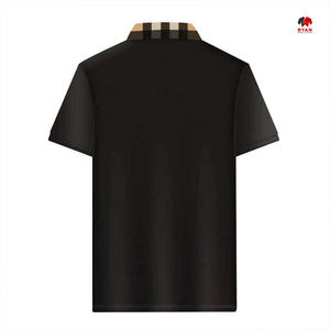 Polo de Verano 2025 para Hombre, con Cuello de Punto a Rayas y Cierre de Cremallera, Manga Corta, Antiarrugas, Talla XL - Product Image 5