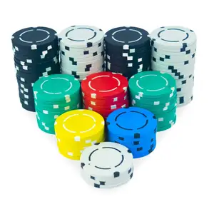 Casino Quality Poker Chips With Clay Material Along With Fully Customised Logo Manufacturer Of Bulk Poker Chips