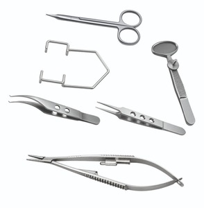 Ensemble d'instruments de chirurgie ophtalmique CHAN TARA, 8 pièces, acier inoxydable de qualité médicale, instruments microchirurgicaux réutilisables, CE - Product Image 6