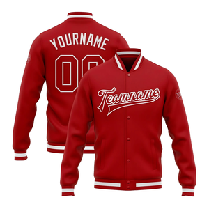 Customizable OEM Logo Polyester Vintage Baseball Varsity Jacket for <b>Men</b> Stand Collar Design for Winter Season - Product Image 1