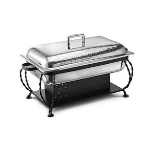 Rectangle Copper Chafing Dish With Lid & Stand Wedding & Party Dinner Decoration Metal <b>Food</b> <b>Warmer</b> Buffet Chafing Dish & Pot - Product Image 5