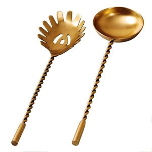 Gold Flatware <b>Set</b> With <b>Black</b> Resin Handle 2 2 to 24 Pieces Utensil <b>Set</b> Stainless Steel 202 or 304 Grade and PVD Coating Factory - Product Image 4