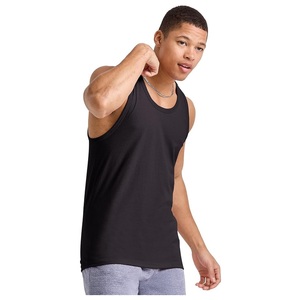 OEM Service Men's Casual Summer Tank <b>Top</b> From Bangladesh 100% Cotton Single Jersey Solid Color O-neck Sleeve Less Best Price! - Product Image 4