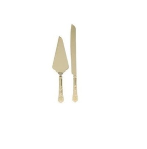 High Selling Brass Knife and Server Kitchenware Use Custom logo Simple Design Brass Knife and Server for Wedding Parties - Product Image 5