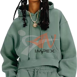 Survêtement personnalisé de haute qualité en polaire grande taille avec col à capuche Impression du logo Combinaison de survêtement flexible - Product Image 2