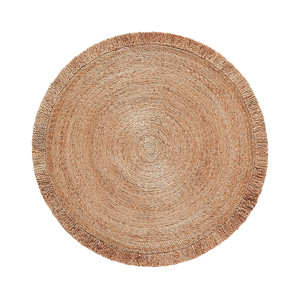 Rugs and Carpets Online <b>Hand</b> Woven <b>Natural</b> Linen Colours Jute Braided <b>Natural</b> Rug for Living Room Entryway Rug - Product Image 4