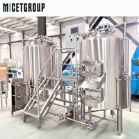 Kit de brassage complet 500L équipement de fabrication de bière réservoirs de fermentation système de brassage Micet Craft Beer Equipment