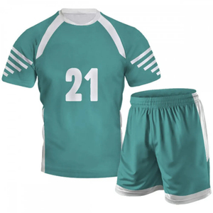 Durable <b>Volleyball</b> Uniform <b>Set</b> Made With Advanced Stitching For Long Lasting Use In Training And Competitions - Product Image 5