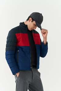 Veste matelassée réversible personnalisée OEM de haute qualité pour hommes, logo personnalisé, veste d'hiver décontractée unisexe - Product Image 6