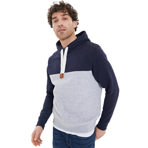 Venta al por mayor 100% algodón pulóver sudaderas con capucha para hombres Invierno Polar logotipo personalizado patrón sólido estampado con capucha térmica servicio OEM - Product Image 2