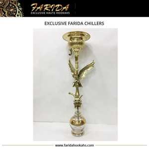 Cachimbas Egipcias de Latón de Primera Calidad Farida Exclusivas al por Mayor con Enfriadores de Vidrio, Nueva y Mejorada Experiencia de Shisha - Product Image 6