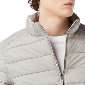 Veste d'hiver pour homme, nouveau style, col vertical, tricot, veste matelassée en duvet pour homme, pull léger en duvet pour la maison, veste matelassée de créateur - Product Image 5