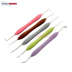 Juego de Instrumentos de Obturación Dental de Composite Cerahi Industries, Mango de Silicona Manual Clase I, Cassette de 5 Piezas, Modelo CDSK-032, Quirúrgico - Product Image 5