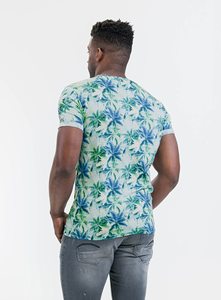 T-shirt pour homme à manches courtes et col rond, impression par sublimation de la plus haute qualité, respirant, séchage rapide, polyester/coton, vêtements de sport - Product Image 4