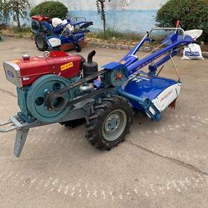 10hp 12hp 15hp 20hp motoculteur à moteur diesel à poussée manuelle deux roues prix du tracteur à pied - Product Image 1