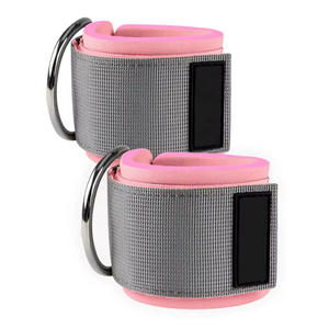 Correas de tobillo directas de fábrica con anillo en D ajustable GYM Fitness correas de tobillo Puños para máquinas de Cable Kickback correas de tobillo - Product Image 4