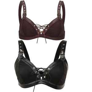 Tốt nhất bán phụ nữ của kẻ sọc ren-<span class=keywords><strong>up</strong></span> <span class=keywords><strong>Bra</strong></span> Top sexy Đen Spandex/Polyester đẩy cộng với kích thước cao hỗ trợ Racerback U-NECK Yoga - Product Image 1