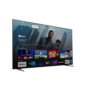 Büyük ekran akıllı televizyon 32 43 55 65 75 86 inç kablosuz android tv akıllı