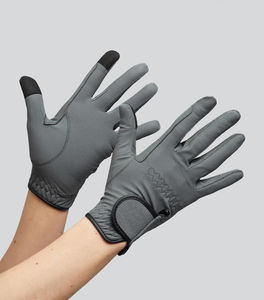 Gants d'équitation en cuir d'hiver, professionnels, respirants, confortables, prix de gros, logo personnalisé, gants pour chevaux - Product Image 4