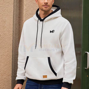 Sweats à capuche surdimensionnés de haute qualité, couleur personnalisée, coton mélangé, logo personnalisé, sweats à capuche surdimensionnés pour la vente en ligne - Product Image 2