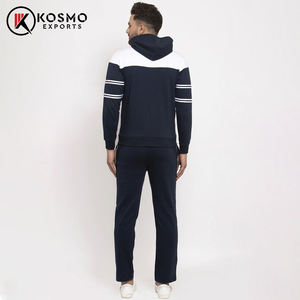 Sweat-shirt en molleton coupe-vent respirant de haute qualité pour hommes, avec fermeture éclair, cargo, ensemble de veste de survêtement, course d'hiver, grande taille - Product Image 3