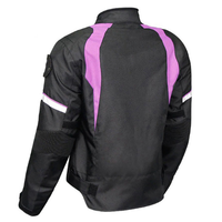 Veste de Moto Imperméable pour Femme, Chaud et Réfléchissant, Vestes de Moto de Touring Cordura pour Hiver