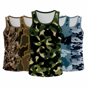 <b>Men</b> Sleeveless Knitted Washed Sports <b>Vest</b> Workout Training <b>Gym</b> Fitness Active Performance Wear 100% Polyester - Product Image 1