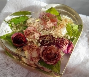 การ์ดแต่งงานมุสลิมทำจากเรซิ่น2025 & กรอบดอกไม้ของขวัญคริสต์มาสแฮนด์เมดที่นิยมมากที่สุดของซาอุดิอาระเบีย - Product Image 1