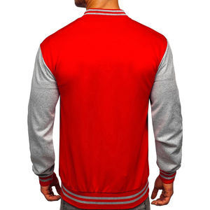Nouvelle arrivée de veste universitaire style Letterman pour homme manches longues brodées en chenille avec patchs en toile imperméable - Product Image 5