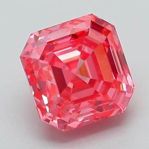 Diamante Cultivado en Laboratorio, Corte Asscher, 2.00 Quilates, VS1, Rosa Fantasía, Venta al por Mayor, Proveedor, Fabricante, Comprar - Product Image 6