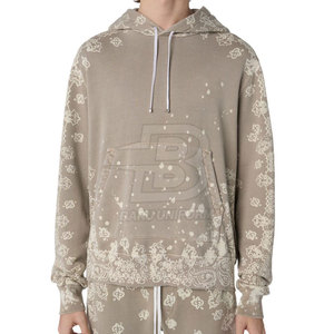 2024 sweats à capuche chauds d'hiver sur mesure motif solide imprimé col à capuche-Option - Product Image 1