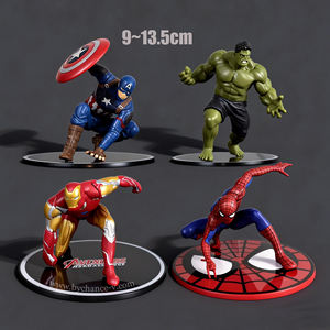 Figura de Plástico de Superhéroe, Modelo de Personaje de Dibujos Animados Más Popular, Juguete Coleccionable para Niños, Decoración de Habitación, Regalo de Cumpleaños - Product Image 1