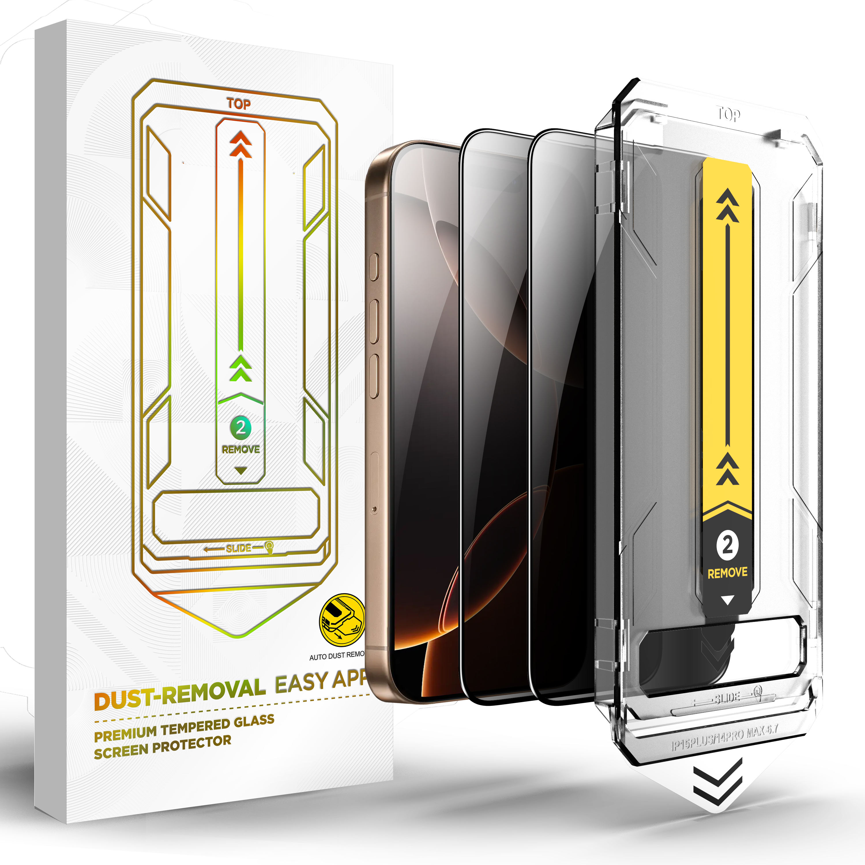 Pellicola Protettiva Vetro Temperato Per Fotocamera Xiaomi 15 Ultra - 2 Pezzi HD Antigraffio - Foto 3