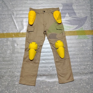 Pantalones vaqueros de motorista para hombre de alta calidad, pantalones vaqueros de color caqui para montar con armadura, pantalones vaqueros Blindados de carreras callejeras con rodilleras y caderas - Product Image 2