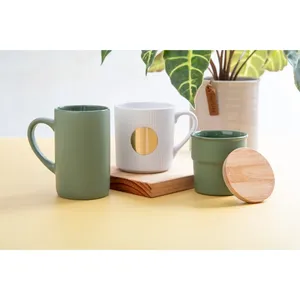 Mug en céramique Calliope personnalisé pour le merchandising, le stockage de bouteilles et de bocaux - Product Image 4