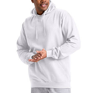 Sudadera con capucha para hombre en blanco de alta calidad de gran tamaño para hombre Sudadera con capucha y al por mayor personalizada 100% algodón para hombre pulóver - Product Image 4