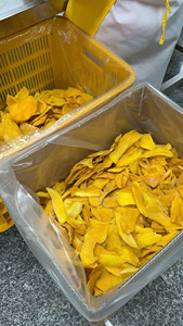 Tranches de mangue séchées, douces, en vrac, emballées sous vide, fruits jaunes naturels, collation - Product Image 2