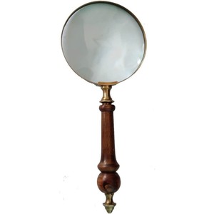 Lupa personalizada para amantes de los libros, lector de lectura, regalo para el abuelo, Coleccionista de Sellos de monedas, grabado personalizado - Product Image 4