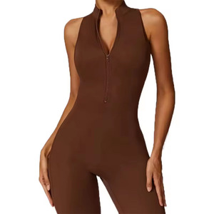 Ropa deportiva de alta calidad OEM, ropa activa personalizada, conjunto de yoga para mujer, conjunto de fitness de gimnasio personalizado, ropa de Yoga de una pieza - Product Image 4