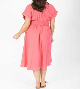 Mallas de color rosa para mujer, leggings de color rosa, 2023 - Product Image 2