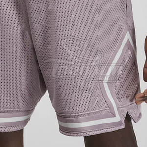 2024 Custom Logo Men's <b>Gym</b> <b>Shorts</b> Breathable Mid Waist Casual Style Solid Pattern Colored Mesh Whole Sale Rate Blank Mesh <b>Shorts</b> - Product Image 3