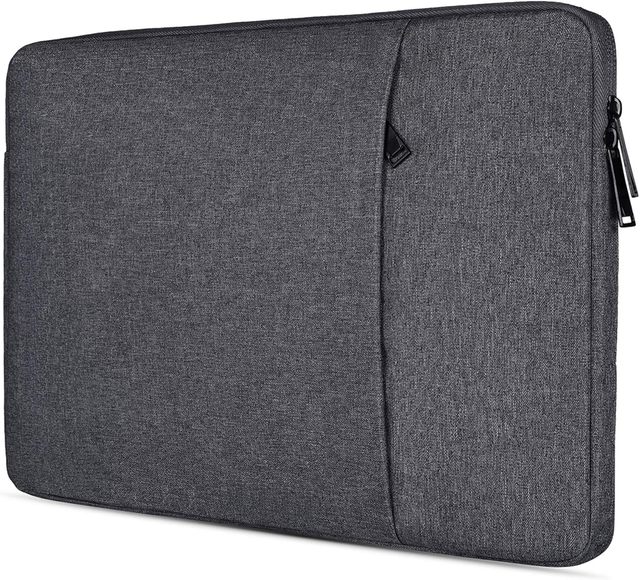 Wholesale OEM/ODM High Quality Fashion Basic Polyester Laptop Sleeve Case 15.6 Inch Laptop Shoulder Strap Zippered Pocket