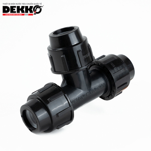 Dekko HDPE TEE 75*75มม. ข้อต่อท่อคุณภาพสูงทนทานแรงดัน PN25รับประกัน50ปีสำหรับอุตสาหกรรมชลประทานที่เชื่อถือได้ - Product Image 2